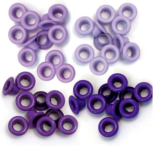 We R Memory Keepers 0633356415794 Eyelets & Washers Crop-A-Dile-Standard-Purple (60 Pieces) in Saudi Arabia