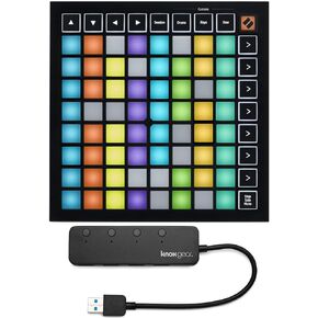 وحدة تحكم الشبكة Novation Launchpad Mini MK3 لـ Ableton Live مع 3.0 4 منافذ USB HUB in Kuwait