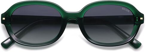 SOJOS RETRO VINTAGE OVAL ROPORSESSES WOMENS MENS 80S 90S TRENDY SUNNIES SJ2603 in Saudi Arabia