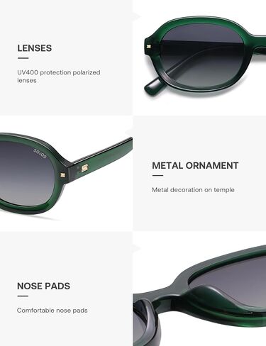 SOJOS RETRO VINTAGE OVAL ROPORSESSES WOMENS MENS 80S 90S TRENDY SUNNIES SJ2603 in Saudi Arabia