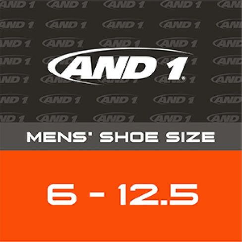 AND1 Men’s Low Cut Socks - 24 Pack Lightweight Breathable Mesh Performance Athletic Socks for Men (Shoe Size: 6-12.5) in Saudi Arabia
