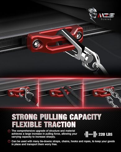 MZS TIE أسفل المرساة مراسلة السرير t slot slot duts متوافقة مع Tacoma Tundra RAM 1500 Gladiator Truck Deck Rail Sail for Cargo ، استبدل PT278-35160 PT278-35112 PT278-35111 Black 4PCS in Saudi Arabia