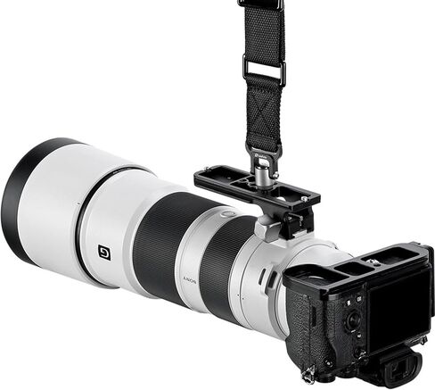LEOFOTO SFC-01 Lens Collar, for Sony FE 70-200mm F4 Macro G OSS II, QD Spot, 1/4" and 3/8 Screw Hole, Arca Compatible in Saudi Arabia