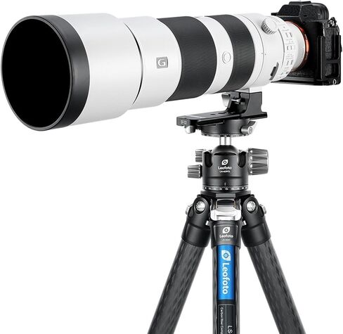 LEOFOTO SFC-01 Lens Collar, for Sony FE 70-200mm F4 Macro G OSS II, QD Spot, 1/4" and 3/8 Screw Hole, Arca Compatible in Saudi Arabia