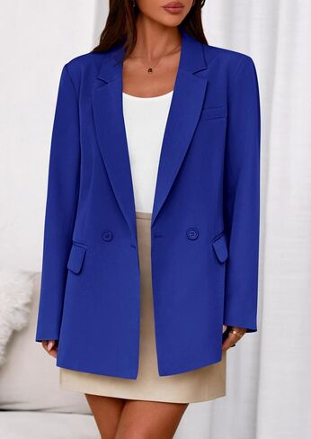 Prettygarden Fall 2025 Blazers for Women Business Disual Long Sleeve Longed Label Suity Suit Suity Jackets Office Office Compley in Saudi Arabia
