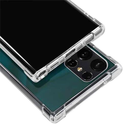 حافظة هاتف Skinit الشفافة متوافقة مع هاتف Galaxy S24 Ultra - تصميم فيلادلفيا إيجلز المرخص رسميًا من الدوري الوطني لكرة القدم الأمريكية in Kuwait