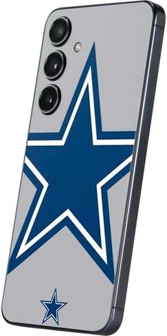 Skinit Decal Phone Skin Compatible with Galaxy S25 Plus - Officially Licensed NFL Dallas Cowboys Retro Logo Design in Saudi Arabia