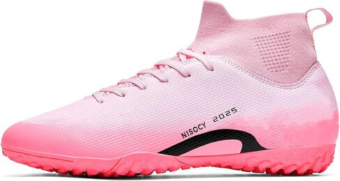 أحذية كرة القدم للرجال من NISOCY، أحذية كرة قدم عالية الجودة للاستخدام في الهواء الطلق/الداخل، حذاء رياضي خفيف الوزن TF AG للتدريب على كرة القدم in Kuwait