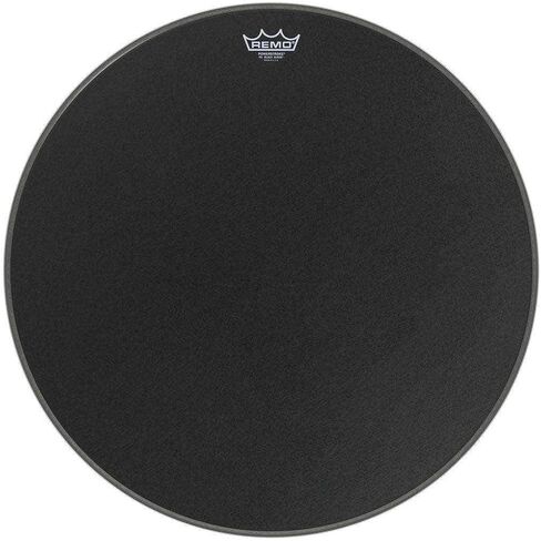 Remo Powerstroke P3 Black Suede™ Bass Drumhead, 24" in Saudi Arabia