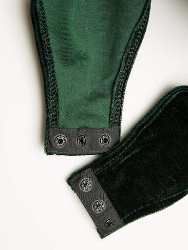 بدلة نسائية من Clothink مخملية بدون حمالات من الخلف بأربطة، بدلة مثيرة من أعلى زي الهالوين على شكل أرنب بلاي بوي in Kuwait