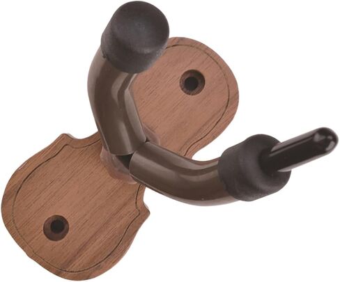 BESTonZON Wall Mount Violin Hook Hanger with Protective Surface Durable Hardwood Violin and Storage Rack for Stable Wall Mounted Instrument Display and Scratch Prevention in Saudi Arabia