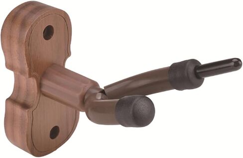 BESTonZON Wall Mount Violin Hook Hanger with Protective Surface Durable Hardwood Violin and Storage Rack for Stable Wall Mounted Instrument Display and Scratch Prevention in Saudi Arabia