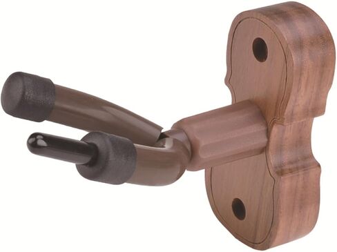 Milisten Wall Mounted Violin Hanger with Premium Walnut Base Durable String Instrument Storage Hook for Violin Erhu Easy Wall Rack Organizer for Home and Studio in Saudi Arabia