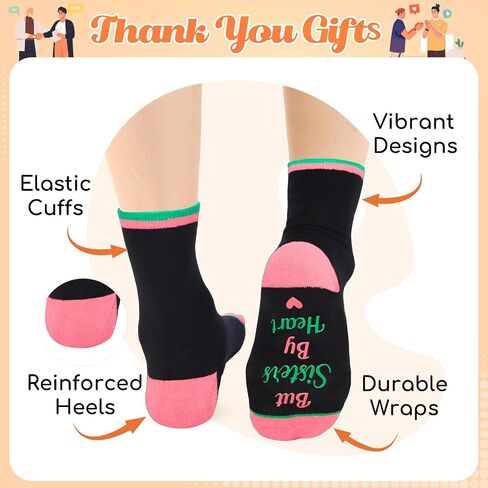 HAPPYPOP Bestie Gifts Ideas Socks for Women - Bestfriend Friendship Appreciation Gifts, Friend Socks in Saudi Arabia