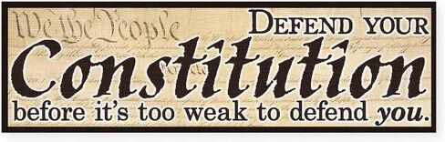 CafePress الدفاع عن ملصق الدستور الخاص بك (الوفير) 10 "× 3" مستطيل الفينيل ملصقات للسيارة متعددة الأشكال ملصق سيارة in Saudi Arabia