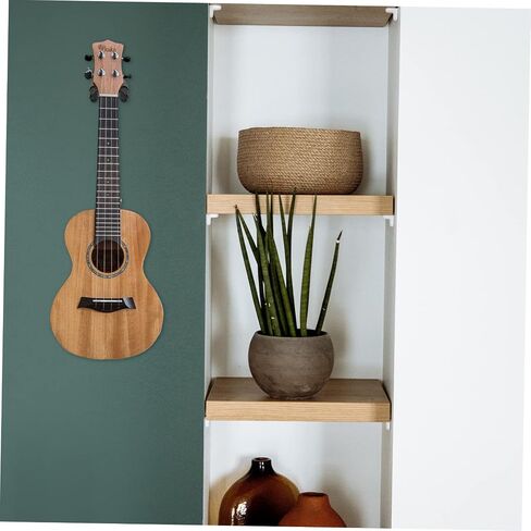 VANZACK 2Sets Violin and Ukulele Wall Mount Hanger Drop Design for Guitar Erhu and Mandolin Support Easy Installation Space Saving Instrument Rack in Saudi Arabia