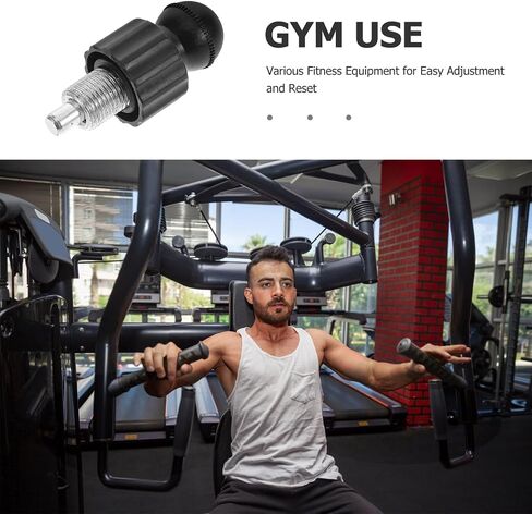 Spring Knob Pin for Gym Machine Fitness Equipment Spring Knob Weight Bench Replacement Parts Secure Lock in Saudi Arabia