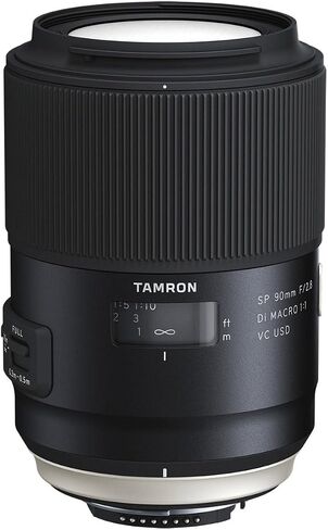 Tamron AFF017C700 SP 90mm F/2.8 Di VC USD 1:1 Macro for Canon Cameras (Black) in Saudi Arabia