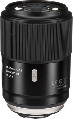 Tamron AFF017C700 SP 90mm F/2.8 Di VC USD 1:1 Macro for Canon Cameras (Black) in Saudi Arabia