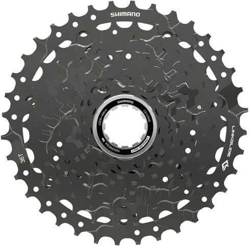 SHIMANO CUES CS-LG400-9 Cassette - 9-Speed, 11-36t, Black in Saudi Arabia