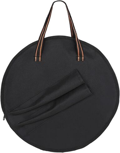 Portable Dumb Drum Bag,14 Inch Dumb Drum Practice Pad Bag Black Oxford Cloth Carrying Bag for Case in Saudi Arabia