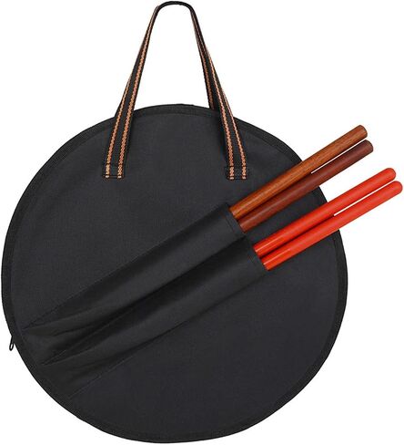 Portable Dumb Drum Bag,14 Inch Dumb Drum Practice Pad Bag Black Oxford Cloth Carrying Bag for Case in Saudi Arabia