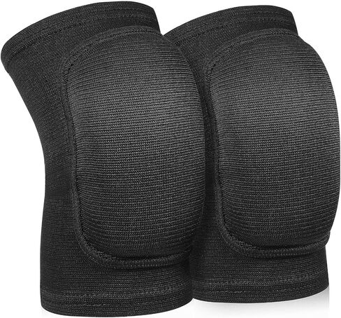 Toyvian Knee Pads for Dancing Volleyball and Football Anti-Slip Protective Sleeves Thick Padding Support for Women and Men for Sports and Gardening in Saudi Arabia