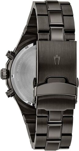 Watch Classic Classic Diamond Diamond 6 chartz Watch ، تاريخ التقويم ، علامات مضيئة ، 100 متر مقاومة للماء ، 44 ملم: 96d138 in Kuwait