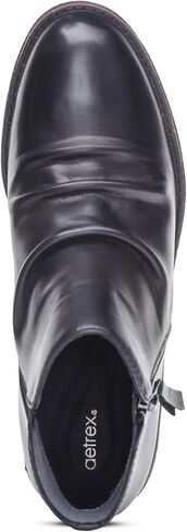 Aetrex Women's Mila Orthopedic Low Ankle Boots for Women - Arch Support Plantar Fasciitis Releif Booties for Women in Kuwait