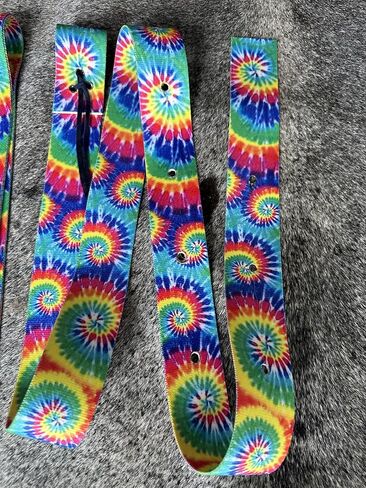 tie dye cinch strap set off billet and Latino in Saudi Arabia