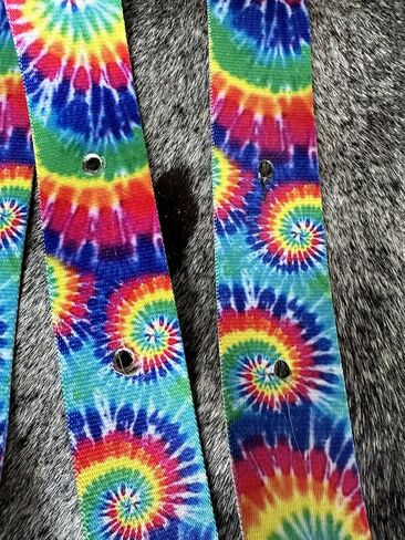 tie dye cinch strap set off billet and Latino in Saudi Arabia