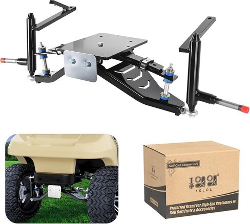 10L0L Golf Cart Lift Kit Compatible with Club Car DS, Heavy Duty Double A-Arm Lifts 6in, Aluminum Alloy Material Strong & Wear-Resistant (2003.5-up) in Saudi Arabia