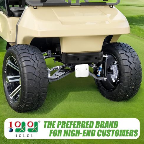 10L0L Golf Cart Lift Kit Compatible with Club Car DS, Heavy Duty Double A-Arm Lifts 6in, Aluminum Alloy Material Strong & Wear-Resistant (2003.5-up) in Saudi Arabia