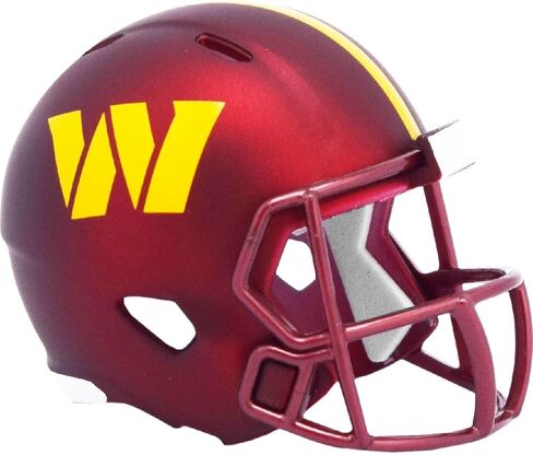 خوذة كرة القدم Washington Commanders Current Riddell Speed ​​Pocket Pro Mini مقاس 2 بوصة - جديدة في Riddell Clamshell in Saudi Arabia