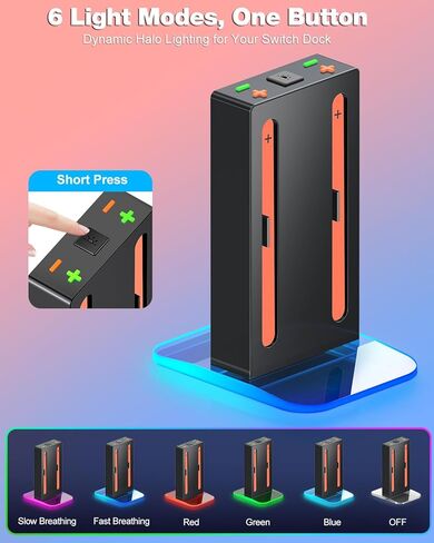 ترقية Switch 2 شحن Dock لعام 2025 Nintendo Switch 2 JoyCons ، Joycon 2 Charger | محطة شاحن وحدة تحكم 4 في 1 في 1 في 1 في Nintendo 2 Joy-Con شاحن منظمة in Kuwait