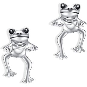 أقراط الختم من الفضة الإسترليني أقراط الختم مجوهرات القلب للهدايا لمحبي الختم والمحيط in Kuwait