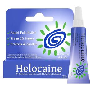 Fast Acting Cold Sore Treatment for Lips & Inside Mouth Canker Sore, Oral and Topical Rapid Pain Relief Over-The-Counter, 3g, 2 Pack in Saudi Arabia