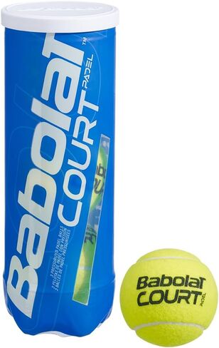 Babolat Court Padel Balls – Case of 24 Cans (72 Balls) – 3 Balls/Can in Saudi Arabia
