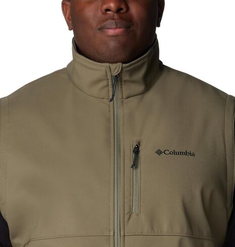 Columbia Mens Ascender II Softshell Vest, Stone Green, Large in Saudi Arabia