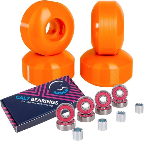 Cal 7 52mm Skateboard Wheels with Bearings in Kuwait