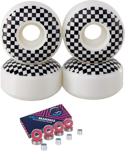 Cal 7 52mm Skateboard Wheels with Bearings in Kuwait