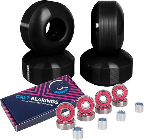 Cal 7 52mm Skateboard Wheels with Bearings in Kuwait