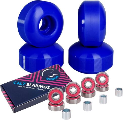 Cal 7 52mm Skateboard Wheels with Bearings in Kuwait
