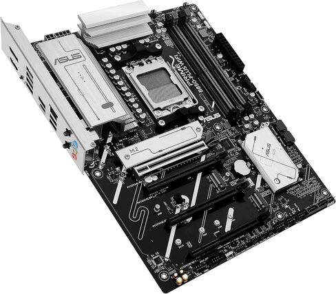 Asus B650e Max Gaming WiFi W-AMD B650 AM5 ATX اللوحة الأم ، PCB الأبيض ، DDR5 ، PCIE 5.0 ، 3x M.2 ، Wi-Fi 6E ، 2.5GB LAN ، USB 10GBPS Type-C ، DisplayPort ، HDMI ™ in Saudi Arabia