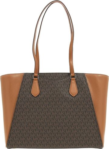 Michael Kors Taryn Large Multi-Functional Top-Zip Tote Bag, Gold-Tone Hardware/Birch in Saudi Arabia
