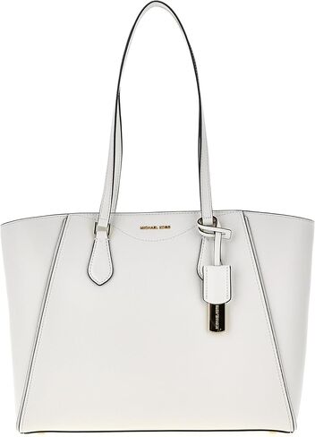 Michael Kors Taryn Large Multi-Functional Top-Zip Tote Bag, Gold-Tone Hardware/Birch in Saudi Arabia