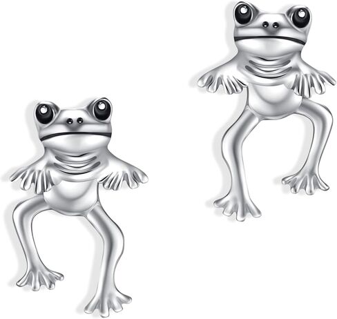 أقراط الختم من الفضة الإسترليني أقراط الختم مجوهرات القلب للهدايا لمحبي الختم والمحيط in Kuwait