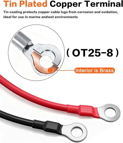 IZTOSS 2 قطعة 50A أندرسون موصل التوصيل مع 100 سم (39.37 بوصة) 8AWG O-حلقة كابل البطارية موصل سريع رافعة شوكية التوصيل سلك مقطورة تخزين الطاقة السلطة تسخير الطاقة رافعة شوكية موصل الشحن in Kuwait