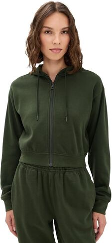 Beyond Yoga Women's Luxe Fleece Zip Up Hoodie in Saudi Arabia
