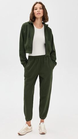 Beyond Yoga Women's Luxe Fleece Zip Up Hoodie in Saudi Arabia